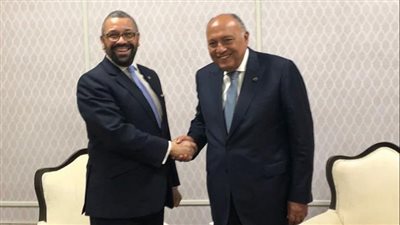 تفاصيل لقاء وزير الخارجية بنظيره البريطاني على هامش اجتماعات مجموعة العشرين 