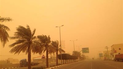 درجات الحرارة تسجل 35.. الأرصاد تتوقع امتداد الرياح المثيرة للرمال إلى القاهرة الكبرى