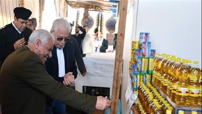 جولة تفقدية لمحافظ جنوب سيناء بمدينة دهب وافتتاح معرض أهلا رمضان