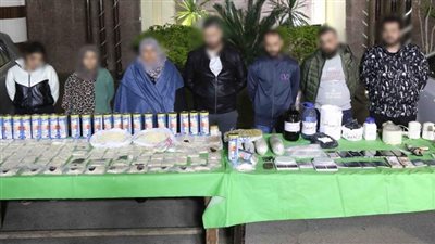 ضبط أفراد عصابة أجنبية بحوزتهم مخدرات بـ45 مليون جنيه بالقاهرة