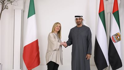 رئيسة وزراء إيطاليا تؤكد حرص روما على تعزيز التعاون مع الإمارات