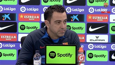 تشافي: برشلونة أصعب نادٍ في العالم.. ونركز فقط على مواجهة فالنسيا