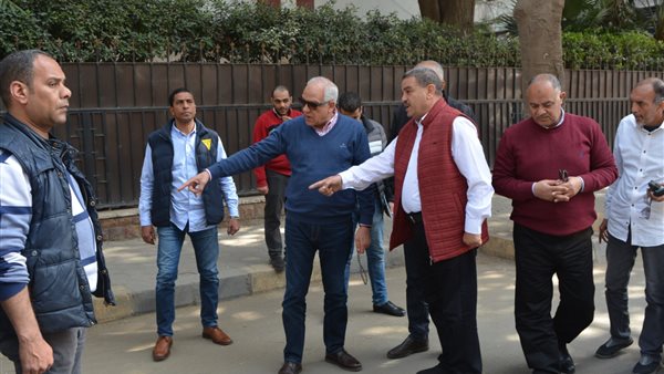 محافظ الجيزة خلال