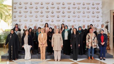 انتصار السيسي: سعيدة بحضوري احتفالات اليوم العالمي للمرأة.. والرئيس حريص على الاهتمام بمكانتها