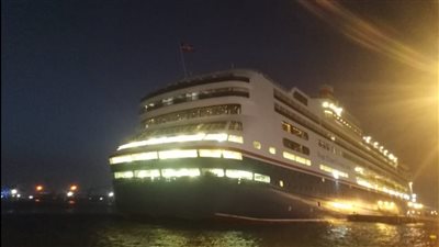 وصول سفينة سياحية على متنها 832 سائحًا بميناء غرب بورسعيد