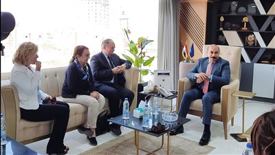 كريستيان برجر: أوروبا تحب أسوان ومستعدون لتقديم الدعم للنهوض بها