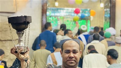 بالإنشاد والذكر.. الآلاف من أبناء الأقصر يحيون الليلة الختامية لمولد أبو الحجاج 