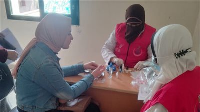 فحص1021 شخصا ضمن مبادرة فحص المقبلين على الزواج بالبحيرة