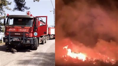 انتداب الأدلة الجنائية لمعاينة آثار حريق نشب في عيادة طبيب أسنان بالغربية 