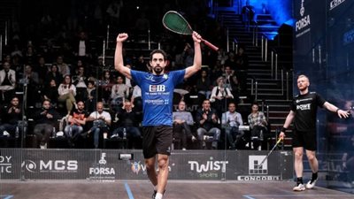 بعد مسيرة امتدت لـ20 عاما.. اعتزال بطل الإسكواش طارق مؤمن