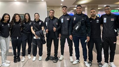 بعثة منتخب الجودو تغادر إلى تونس لخوض منافسات البطولة الإفريقية