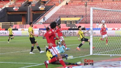 أهداف مباراة الأهلي والمقاولون.. ذئاب الجبل يقلص النتيجة