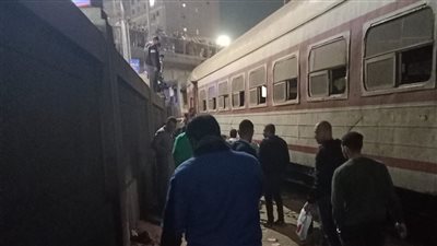 ننشر أسماء المصابين في حادث قطار منوف حتى الآن