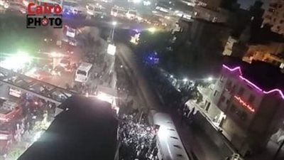 شهود عيان بـ حادث قطار قليوب: السائق دخل المحطة بسرعة كبيرة
