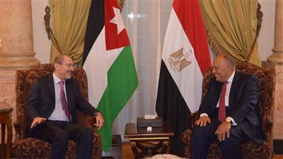 وزير الخارجية ونظيره الأردني يبحثان مستجدات القضايا الإقليمية وتطورات القضية الفلسطينية