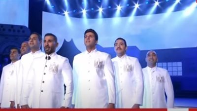 أحمد سعد يغني مع السلامة يا بطل في يوم الشهيد باحتفالية الندوة التثقيفية الـ 37