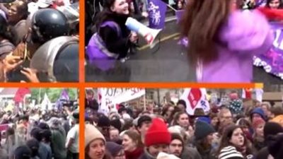 برلين وباريس وجاكرتا.. مظاهرات عارمة في عواصم العالم للمطالبة بحقوق المرأة