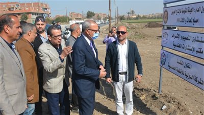 محافظ القليوبية يدشن أعمال إنشاء المحطة الوسيطة بالقناطر