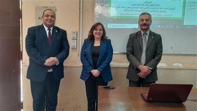 جامعة حلوان تعقد ندوة توعوية للطلاب للالتحاق بالمشروع القومي لمحو الأمية| صور 