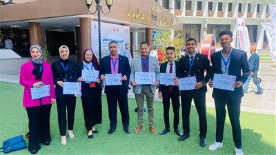 جامعة المنيا تحصد المركز الثاني في مؤتمر مصر تستطيع بطلابها
