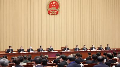 انتخاب هان تشنج نائبا للرئيس الصيني.. وتشاو له جي و10 آخرين رؤساء تنفيذيين لهيئة المجلس الوطني