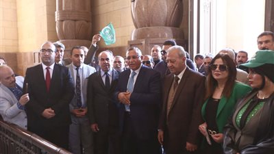 أول ظهور لـ عبد السند يمامة رئيس حزب الوفد بعد واقعة اقتحام المقر الرئيسي