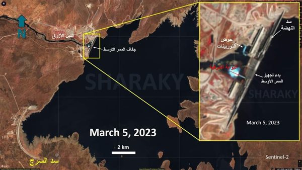 صور سد النهضة الإثيوبي