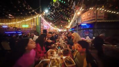 طارق الشيخ وحودة بندق يقدمان أغنية رمضان رمضان في بابا المجال مع مصطفى شعبان