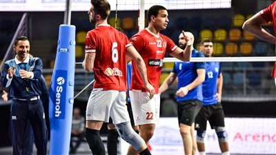 الأهلي يفوز على سموحة في أولى موجهات الدور قبل النهائي بدوري الطائرة