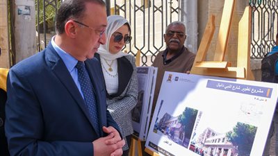 بـ 103 ملايين جنيه.. محافظ الإسكندرية يطلق إشارة البدء لتطوير شارع النبي دانيال