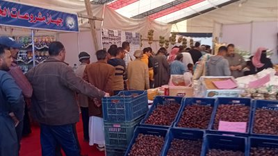 تخفيضات 20%.. إقبال كبير من أهالي مطروح على معرض أهلا رمضان| صور