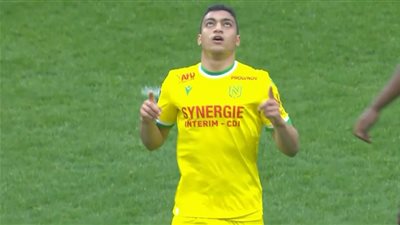 مصطفى محمد ينقذ نانت من الهزيمة أمام نيس في الدوري الفرنسي