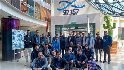 طلاب كلية الصيدلة جامعة الأزهر يزورون مستشفى 57357 حاملين الهدايا وراسمين البسمة على الوجوه