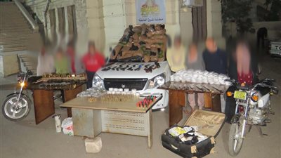 الداخلية تستهدف عصابات المخدرات.. مصرع 3 عناصر إجرامية وإصابة آخرين عقب تبادل إطلاق الرصاص في دمياط | صور