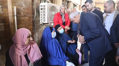 محافظ الجيزة يتفقد مستشفى أم المصريين للوقوف على مستوى الخدمات 