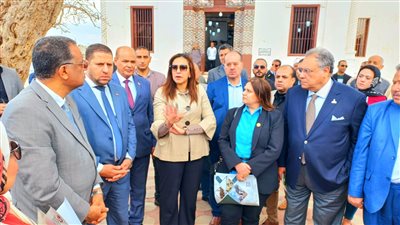 نائب محافظ البحيرة تستقبل وفد لجنة السياحة والإعلام بمجلس الشيوخ