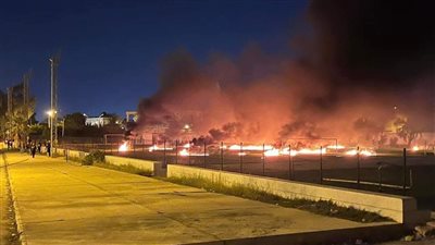 بسبب مدرب مصر.. جماهير أهلي بنغازي تحرق ملعب النادي