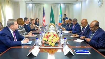 وزير الخارجية الأمريكي يلتقي نظيره الإثيوبي في أديس أبابا