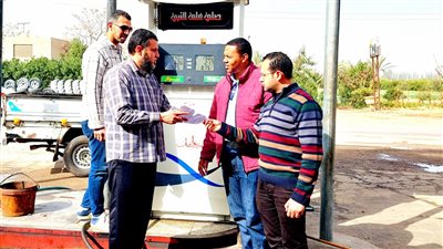 ضبط 3 آلاف لتر مواد بترولية قبل بيعها في السوق السوداء بالبحيرة