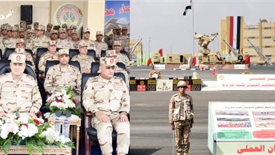 رئيس أركان حرب القوات المسلحة يشهد أسلوبًا لأعمال التطهير الكيميائي لإحدى وحدات الدفاع الجوي