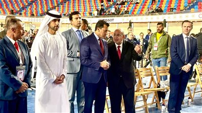 وزير الرياضة يفتتح كأس العالم لدراجات المضمار بالقاهرة