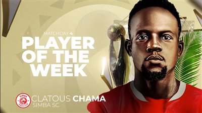 نجم سيمبا التنزاني يحصل على جائزة لاعب الجولة بدوري أبطال إفريقيا