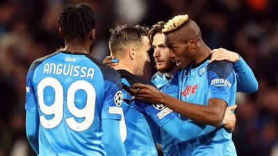 نابولي يضرب فرانكفورت بثلاثية ويتأهل إلى دور الـ 8 بدوري أبطال أوروبا