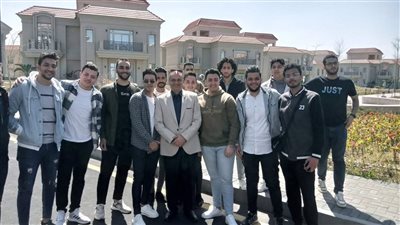 جهاز المنصورة الجديدة ينظم جولة ميدانية لـ طلبة هندسة لـ اطلاعهم على حجم المشروعات المنفذة