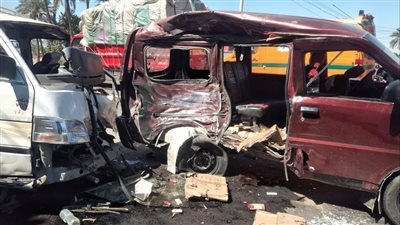 إصابة 4 أشخاص في حادث تصادم بصحراوي البحيرة