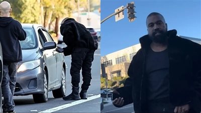 بعد رميه هاتف سيدة في الشارع.. شرطة كالفيورنيا لم توجه أي تهمة لـ كاني ويست