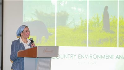 وزيرة البيئة تفتتح ورشة العمل التشاورية حول تقرير التحليل البيئي القطري لمصر