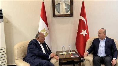وزير الخارجية يستقبل نظيره التركي غدا لعقد جلسة مباحثات ثنائية