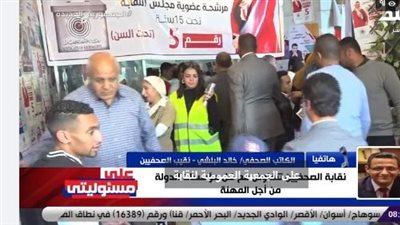 خالد البلشي يزف خبر سار لشباب الصحفيين غير المعينيين بالصحف