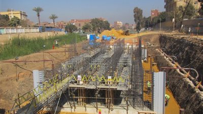 الري: الانتهاء من تنفيذ أساسات قناطر بحر يوسف ونجاح اختبارات التحميل